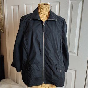 Chico's Cotton Zippered Jacket